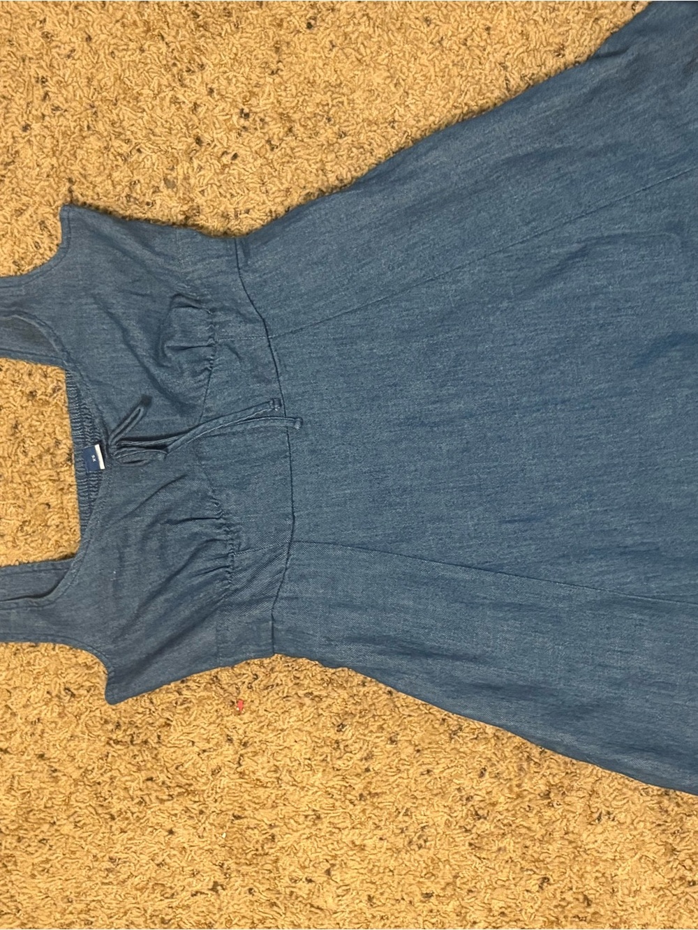Old Navy Blue Denim Mini Dress - Picture 2 of 5